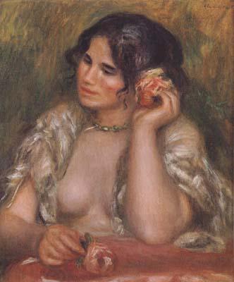 Pierre Renoir The Toilette Woman Combing Her Hair (mk06)